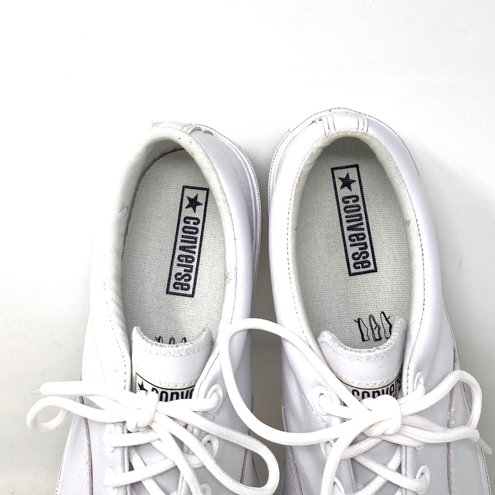 Converse SkidGrip Shoes Men's CVO OX White Leather Casual Size Sneakers 168913C - Picture 9 of 10